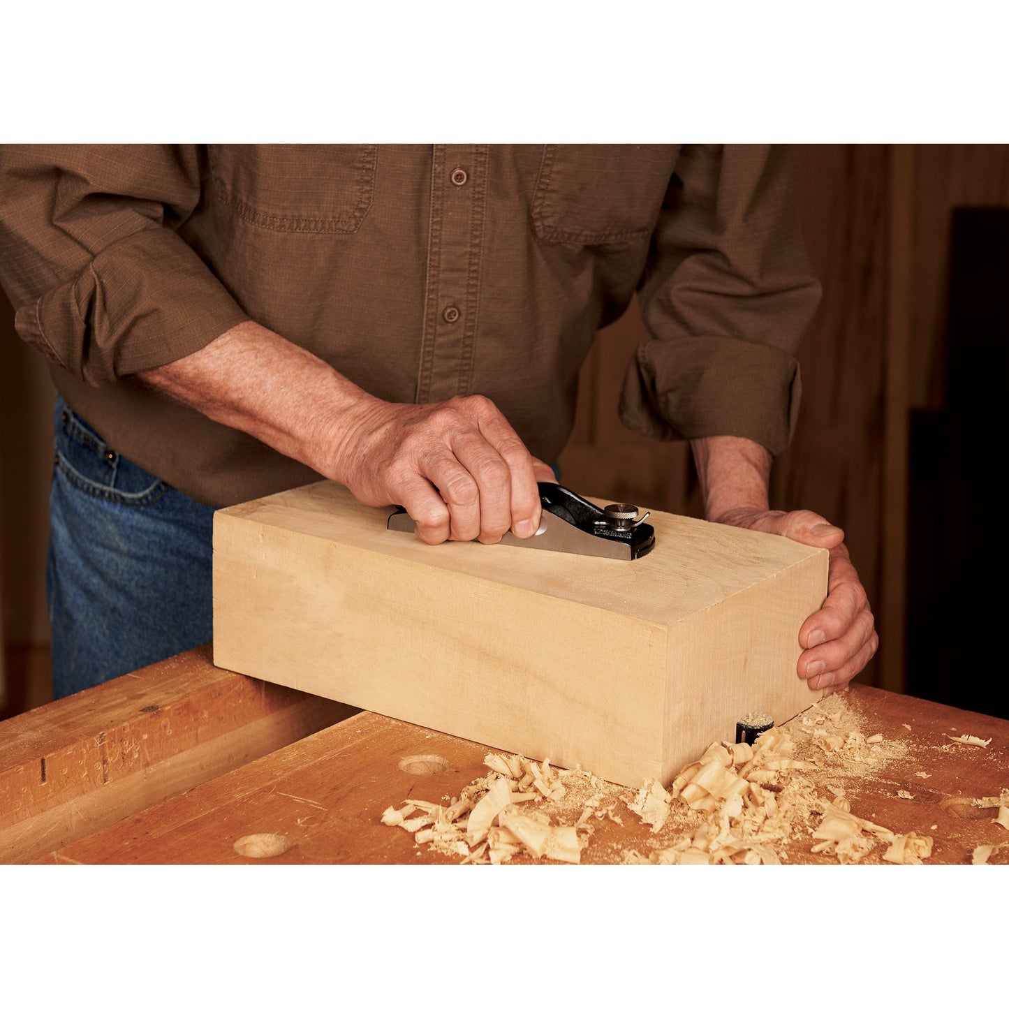 Low Angle Block Hand Plane with Adjustable Mouth